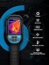 Load image into Gallery viewer, ACEGMET YJ256E Handheld Thermal Imaging Camera, 256x192 IR Thermal Camera, Pro/Home Use 25 Hz Refresh Rate Infrared Camera, 49,152 Pixels, 7 Color Palettes, -4°F to 752°F
