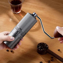 Load image into Gallery viewer, M1 Manual Coffee Grinder – 60 Gear External Adjustment, 7-Star Stainless Steel Conical Burr, 30g Capacity : Perfect for Espresso, French Press, Turkish, Cold Brew - Portable Coffee Grinder

