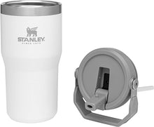 Load image into Gallery viewer, Stanley IceFlow Stainless Steel Tumbler with Straw - Vacuum Insulated Water Bottle for Home, Office or Car - Reusable Cup with Straw Leak Resistant Flip - Cold for 12 Hours or Iced for 2 Days (Polar)
