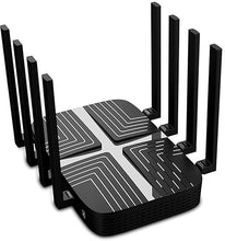Load image into Gallery viewer, AX3000 Wiflyer Cat9 4G LTE Router with Dual SIM Card Slot Unlocked, Dual Band WiFi 6 Cellular Router with All Gigabit Ports and USB 3.0, Z8102-M2-S
