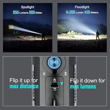 Load image into Gallery viewer, OLIGHT Marauder 2 Rechargeable Handheld Flashlight 14,000 Lumens Ultra Bright Flashlight with 3X Build-in Battery Pack for Home, Outdoors, Emergency Use
