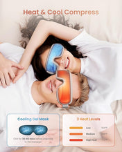 Load image into Gallery viewer, RENPHO Eye Massager with Heat and Cooling, Christmas Birthday Gifts for Women, Eyeris 3 Eye Massage, Eye Mask Massager with Voice Control, Ice Gel Pack, Eye Care Device for Eye Strain, Stye Eye
