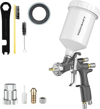 Load image into Gallery viewer, InoKraft D1 LVLP Air Spray Gun Basic Kit, Ease of use, Paint Gun for Cars &amp; House DIY Painting, 1.3mm Nozzle, with Paint Sprayer Accessories
