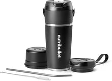 Load image into Gallery viewer, nutribullet Flip Portable Blender with Insulated Cup, Black, NBPB50350AK
