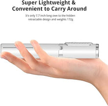 Load image into Gallery viewer, ATUMTEK Selfie Stick Tripod, Extendable 3 in 1 Aluminum Bluetooth Selfie Stick with Wireless Remote and Tripod Stand for iPhone 16/15/14/13/12/11 Pro Max/XS Max/XS/XR/X/8/7, Samsung Smartphones White
