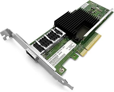 40G Ethernet Converged Server Adapter for Single QSFP+ Port XL710-AM1 Controller, Compare to Intel XL710-QDA1, Refurbished