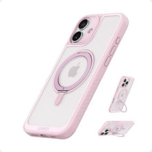 Load image into Gallery viewer, Anker Ultra Magnetic for iPhone Case with Sturdy 360° Ring Stand, Military-Grade Shockproof Kickstand Compatible with MagSafe (for iPhone 16 Plus, Pink)

