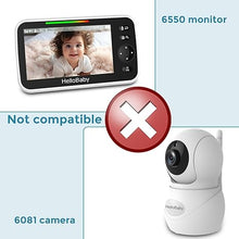 Load image into Gallery viewer, HelloBaby Hello Baby Camera Only HB6081, Additional Camera Only for HB6081, Extra Camera Only Work 720P HB6081 Video Baby Monitor, Baby Unit Add-on for HB6081, NOT Compatible with HB6550
