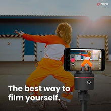 Load image into Gallery viewer, Pivo Influencer Auto Tracking Phone Holder, Content Creator Essentials, Face &amp; Body Tracker, 360° Rotation for Video Recording, Vlogging, Streaming
