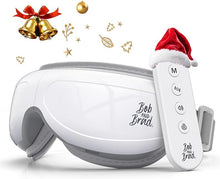 Load image into Gallery viewer, BOB AND BRAD Christmas Gifts Eye Massager, EyeOasis 2 Plus - Eye Massager for Migraines with Remote, Heat, Compression, Music, Heated Eye Mask for Dry Eyes Relief, Improve Sleep, FSA/HSA Eligible
