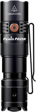 Load image into Gallery viewer, Fenix PD25R EDC Flashlight, 800 Lumen USB-C Rechargeable Dual Switch Pocket Size Lightweight with LumenTac Organizer
