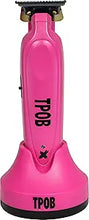 Load image into Gallery viewer, TPOB X Candy Digital Brushless 7200rpm Professional Hair Trimmer Hair Clippers for Men, Psycho Zero Gapped T-Blade Trimmer Cordless Rechargeable Edgers Clippers (X Trimmer Pink)
