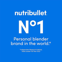 Load image into Gallery viewer, nutribullet Portable Blender, Cordless, 20oz Vessel, Personal Blender, USB-C Rechargeable, Light Purple, NBPB50100LP
