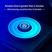 Load image into Gallery viewer, Fidget Spinners, Fidget Spinners Toy, Stress Anxiety ADHD Relief Figets Toy, Spinner Gifts for Adults and Kids, Metal Finger Hand Toy with Luminous Light, Absorb Solar Light Then Release in Dark
