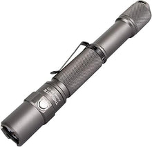 Load image into Gallery viewer, ThruNite Archer 2A V3 LED Flashlight, 500 Lumens Mini AA Flashlight with Lanyard, IPX8 Water-Resistant Dual Switch Outdoor Flash Light for Hiking, Camping, Everyday Use, EDC - Metal Grey CW
