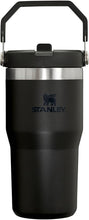 Load image into Gallery viewer, Stanley IceFlow Stainless Steel Tumbler - Vacuum Insulated Water Bottle for Home, Office or Car Reusable Cup with Straw Leak Resistant Flip Cold for 12 Hours or Iced for 2 Days, Black 2.0, 20OZ
