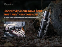 Load image into Gallery viewer, Fenix PD25R EDC Flashlight, 800 Lumen USB-C Rechargeable Dual Switch Pocket Size Lightweight with LumenTac Organizer
