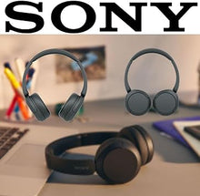 Load image into Gallery viewer, Sony Premium Lightweight Wireless Bluetooth Extra Bass Noise-Isolating Stereo Headphones
