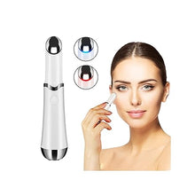 Load image into Gallery viewer, Ideal Swan Eye Massager Wand - Chargeable Facial Massager - Eye Massager for Dark Circles, Eye Bags, Puffiness Under Eyes (White)
