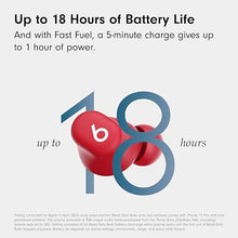Load image into Gallery viewer, Beats Solo Buds - Wireless Bluetooth Earbuds | 18 Hours of Battery Life | Apple &amp; Android Compatibility | Built-in Microphone - Transparent Red
