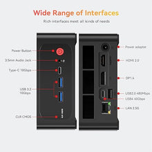 Load image into Gallery viewer, TRIGKEY Mini PC S7 Pro AMD Ryzen 7 7840HS 32GB SODIMM DDR5 4800Mhz 500GB M.2 PCIE4.0 X4(2280) HDMI 2.0+DP1.4+USB4.0 Triple High-Definition Display
