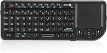 Load image into Gallery viewer, 2.4G Pocket Mini Keyboard Mini USB Keyboard with Touchpad Mouse for Windows 2000 / XP/Vista / 7 / OS 10.x
