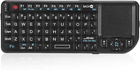 2.4G Pocket Mini Keyboard Mini USB Keyboard with Touchpad Mouse for Windows 2000 / XP/Vista / 7 / OS 10.x