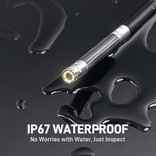 Load image into Gallery viewer, Teslong Two-Way Articulating Borescope with Light, Industrial Endoscope Inspection Camera with Articulated Probe, Flexible Mechanic Fiber Optic Snake Scope Cam for Wall Automotive Engine Inspect-5FT
