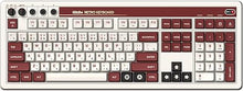 Load image into Gallery viewer, 8BitDo Retro 108 Mechanical Keyboard with 108 Keys and Integrated Numpad, Bluetooth/2.4G/USB-C Hot Swappable Wireless Gaming Keyboard for Windows and Android - Fami Edition
