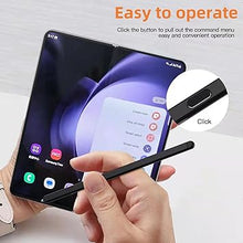 Load image into Gallery viewer, 2PCS Stylus Pen for Samsung Galaxy Z Fold 6 | Z Fold 5 Phone Only, S Pen Slim 1.5mm Pen Tip, 4,096 Pressure Levels with 3Pcs Tips (Black)
