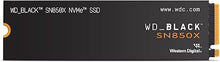 Load image into Gallery viewer, WD_BLACK 1TB SN850X NVMe Internal Gaming SSD Solid State Drive - Gen4 PCIe, M.2 2280, Up to 7,300 MB/s - WDS100T2X0E
