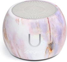 Load image into Gallery viewer, U Boost Speaker | Stylish Portable Wireless Bluetooth 5.0 with Built-in Subwoofer and Mic | Perfect Mini Speaker for Home, Parties, Travel! Small Device, Rich Sound | Gemstone
