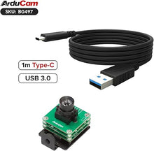 Load image into Gallery viewer, Arducam 8.3MP 4K USB Camera Module, IMX678 Low Light Webcam, 90fps@720p High-Speed USB3.0 Camera with 100°D Wide Angle M12 Lens for Windows, Linux
