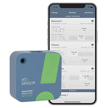 Load image into Gallery viewer, Temperature/Humidity Sensor by SensorPush for iPhone/Android. Water Resistant, Made in USA
