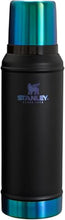 Load image into Gallery viewer, Stanley Classic Legendary Bottle 1 qt | Insulated Wide Mouth Vacuum Bottle | Stainless Steel Thermos for Cold &amp; Hot Beverages | Black Chroma
