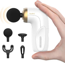 Load image into Gallery viewer, A1 Super Mini Massage Gun, Percussion Deep Tissues Muscle Massager, Travel Massage Gun, Compact Sports Massager, Portable Handheld Massager for Office Gifts for Him/Her, Home, Athletes(White)
