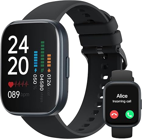 truefree Smart Watch for Men Women with Bluetooth Call 1.96