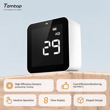 Load image into Gallery viewer, Temtop Indoor Air Quality Meters PM2.5 AQI Air Quality Monitor Home Air Testing Kit, P10
