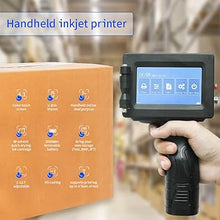 Load image into Gallery viewer, PEKOKO LB100S Intelligent Portable Hand Jet Handheld TIJ Thermal Inkjet Printer 12.7mm Online QR Bar Batch Date Number Coding Machine for Carton Box,Food Package,Drink Bottle
