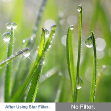 Load image into Gallery viewer, Sedremm Compatible with 77mm Star Filter 3 Pieces Starburst Lens Filter Canon Nikon Sony Olympus Pentax Tarmon Sigma and Other DSLR Cameras 4 Points 6 Points 8 Points
