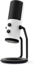 Load image into Gallery viewer, NZXT Capsule - AP-WUMIC-W1 - USB Cardioid Streaming, Gaming &amp; Podcasting Microphone - Crystal Clear Voice Clarity - Built-in Shock Absorber - Easy Boom Arm Mounting - Twitch, Discord, YouTube - White
