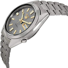 Load image into Gallery viewer, SEIKO SNXS75 Automatic Watch for Men 5-7S Collection - Striking Silver Dial with Day/Date Calendar, Luminous Hands, Stainless Steel Case &amp; Bracelet
