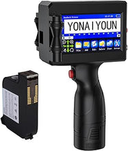 Load image into Gallery viewer, Handheld Inkjet Printer Gun with Quick-Drying Ink Cartridge &amp; 4.5 Inch Touch Screen - Supports 28 Languages &amp; QR Code Barcode - Ideal for Printing Production Dates, Times, Logos &amp; Batches
