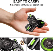Load image into Gallery viewer, Fidget Spinners, Fidget Spinner Gifts for Adults and Kids, Stress Anxiety ADHD Relief Figets Toy, Metal Finger Hand Spinner Toys with Luminous Light, Spinner Absorb Solar Light Then Release in Dark
