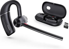 Load image into Gallery viewer, Yealink BH71 Pro Bluetooth Headset with USB Dongle, Teams Certified, 4 Noise Cancelling Microphone, Fit for Computer Laptops, Wireless Earpiece for Trucker Business Office Work
