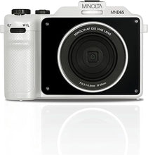 Load image into Gallery viewer, Minolta MND65 56 MP Autofocus / 4K60FPS Ultra HD Camera w/WiFi and Two Replaceable Faceplates
