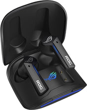 Load image into Gallery viewer, ASUS ROG Cetra True Wireless Gaming Earbuds, Low-Latency Bluetooth Earbuds, Active Noise Cancelation, 27-Hour Battery Life, IPX4 Water Resistance, Headphone with Wireless Charging,Black
