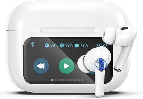 A9 pro Language Translator Earbuds, Real-Time Translator Earphones with 144 Languages and Accents 8 Offline Language Translation, Two-Way Translation Device for Travel Business Learning