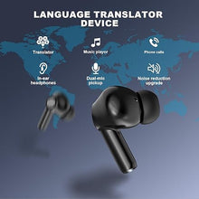 Load image into Gallery viewer, Real Time Translation Earbuds Language Translator Pods W/App, Touch Mode,Speaker Mode, Free Talk Mode, HiFi ANC Translation Headphones Instant 2-way138 Language Translating Earset
