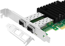 Load image into Gallery viewer, 25Gb PCI-E NIC Network Card for Intel XXV710-DA2,1GbE/10GbE/25GbE Dual SFP28 Ports, with Intel XXV710BM2 Chip,25GbE PCI Express 3.0 X8 Ethernet Adapter Support Windows/Linux/VMware
